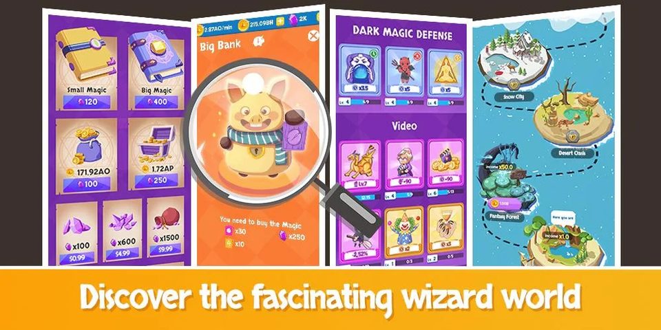 Screenshot 9: Idle Wizard School