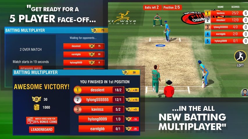 Screenshot 14: World Cricket Championship 2