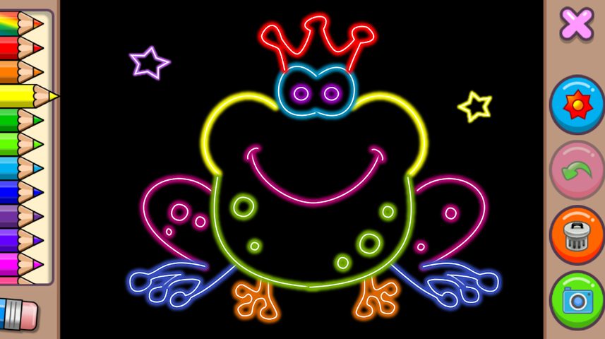 Screenshot 4: Princess Coloring Book & Games