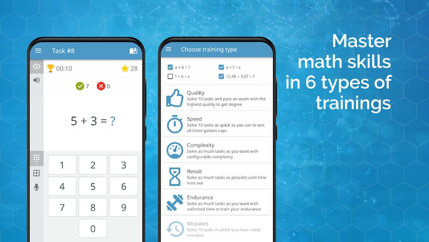 Captura 4: Juegos de matemáticas: Aritmética mental