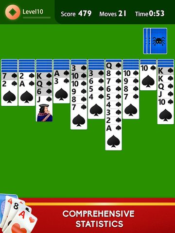 Captura 23: Spider Solitaire Plus