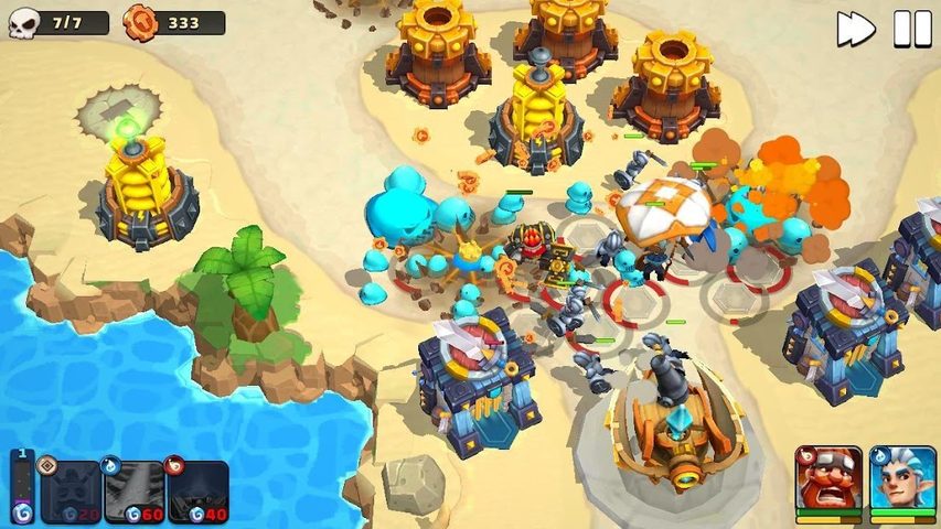 Captura 16: Defensa de torres: Cielos salvajes