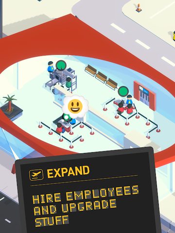 Captura 21: Gerente de aeropuerto en espera