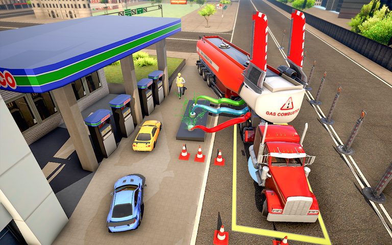 Screenshot 14: Flying Oil Tanker Truck Games