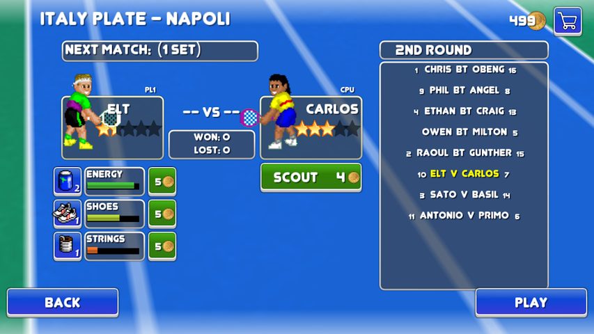 Screenshot 3: Tennis Champs FREE
