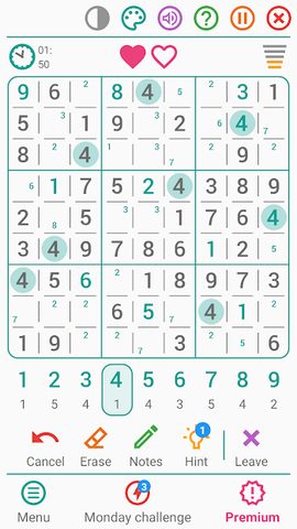 Captura 23: Desafío de Puzzle Sudoku