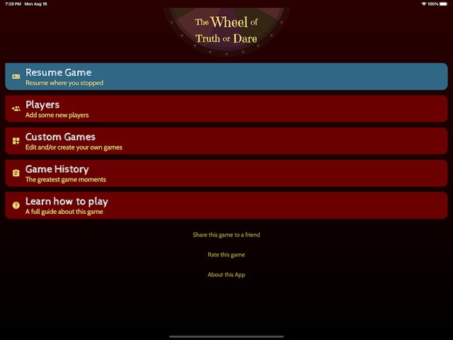 Screenshot 17: Wheel of Truth or Dare