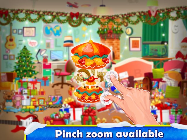 Screenshot 15: Christmas Hidden Objects : Alphabets & Numbers