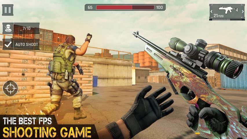 Captura 2: Juegos de disparos anti-terroristas
