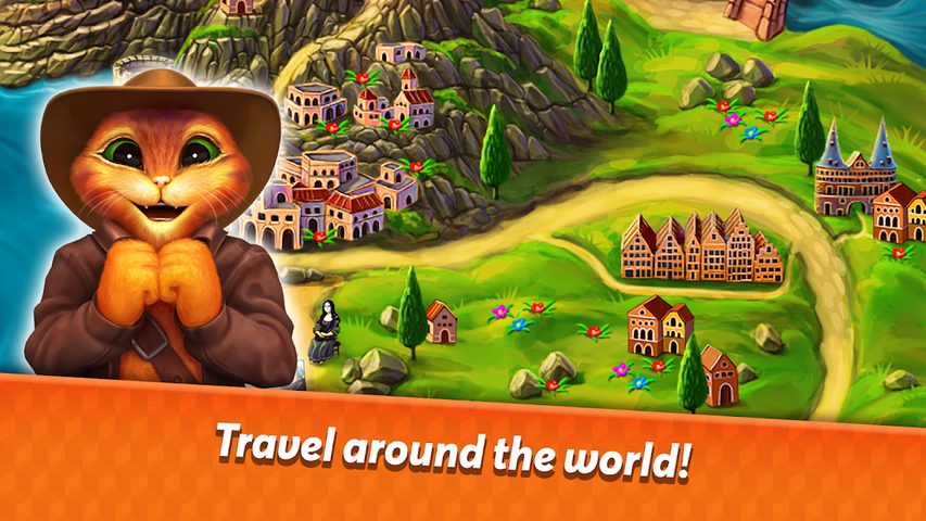 Screenshot 18: Indy Cat 2: Match 3 free game - jigsaw, puzzles