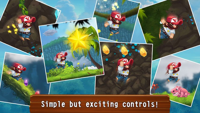 Screenshot 1: Super Jungle Jump