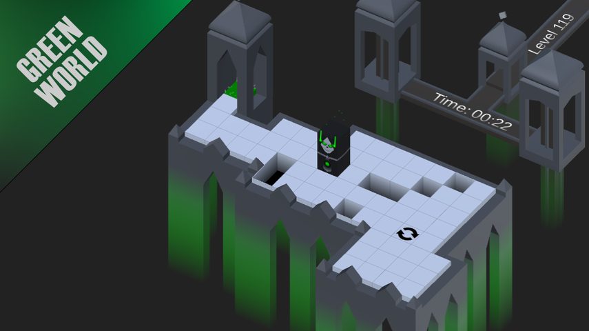 Screenshot 10: Float Block: Bloxorz Puzzle