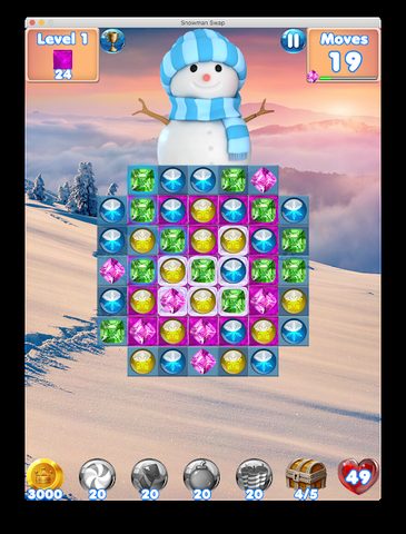 Screenshot 7: Snowman Swap - match 3 games and Christmas Games