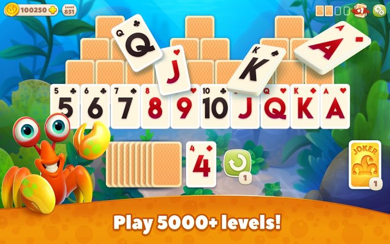 Screenshot 9: Undersea Solitaire Tripeaks
