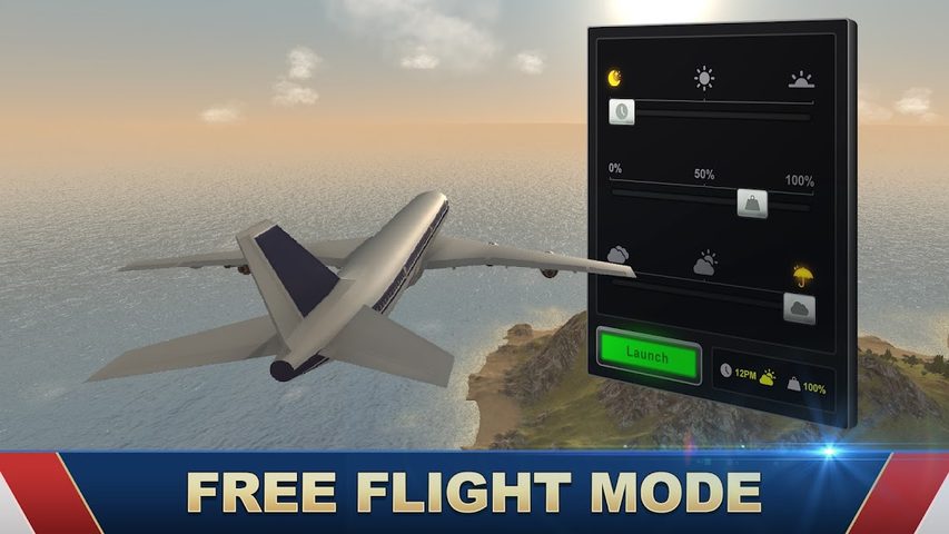 Captura 6: Simulación de Vuelo de Aviones Jumbo