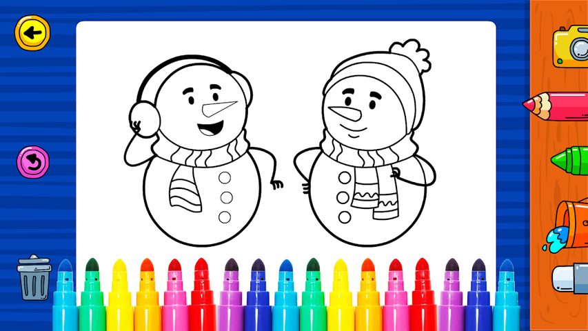 Screenshot 21: Christmas Coloring Games