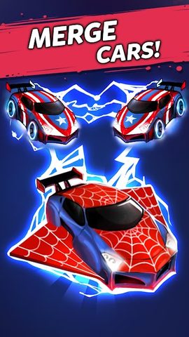 Screenshot 1: Merge Cyber Cars: Future Merge