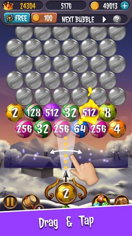 Screenshot 4: ShootNumberBubble-2048