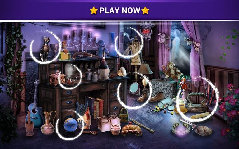 Screenshot 3: Hidden Objects Haunted House – Cursed Places