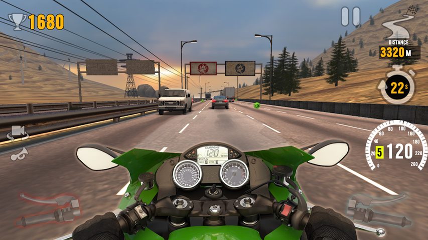 Screenshot 5: Motor Tour: Bike racing game