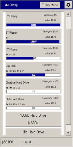 Captura 1: Idle Defrag