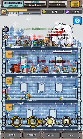 Screenshot 3: Dot Heroes Ⅱ :Nonstop RPG