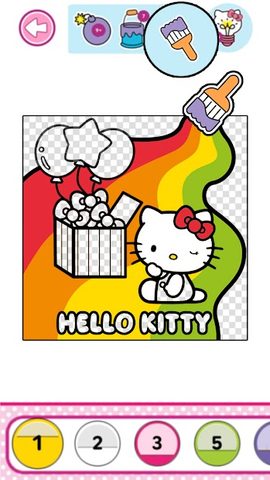 Captura 5: Hello Kitty: Diversión con Colores
