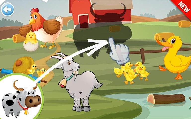 Screenshot 18: Animals Puzzle for Kids 🦁🐰🐬🐮🐶🐵