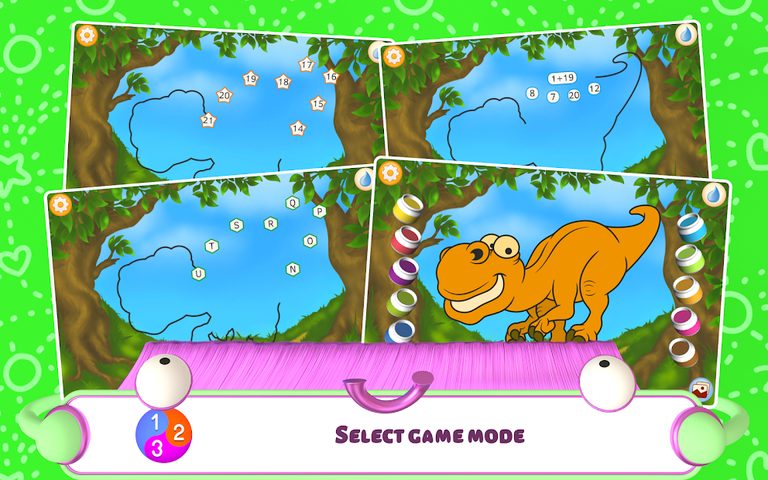 Screenshot 18: Connect the Dots  - Dinosaurs