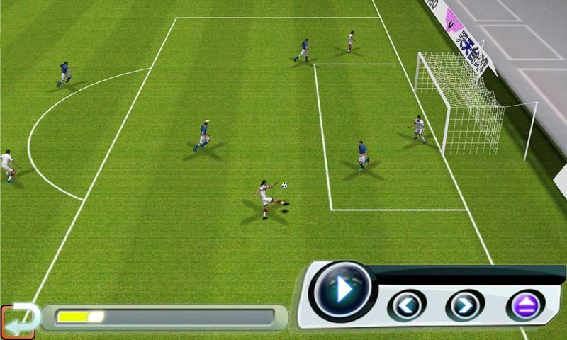 Captura 3: Competición de fútbol evolutiva