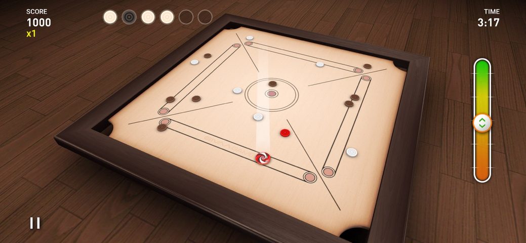 Captura 1: Carrom 3D