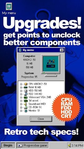 Скриншот 4: Progressbar95 - casual game