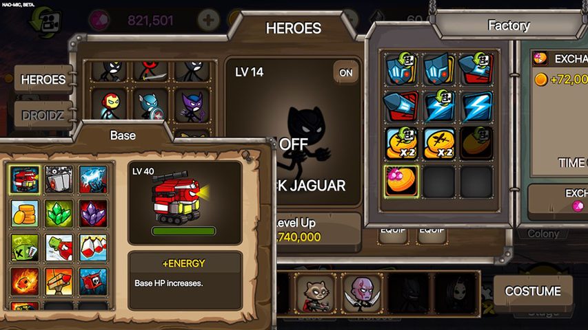 Screenshot 3: HERO WARS SuperStickmanDefense