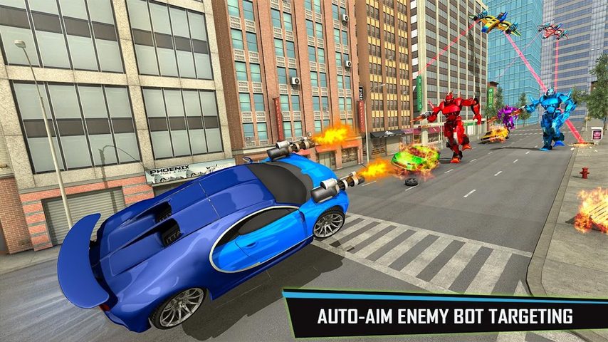 Captura 11: Batalla de Drones, Robots y Coches