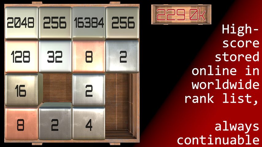 Screenshot 12: 2048 Perspective Cubes & Cards