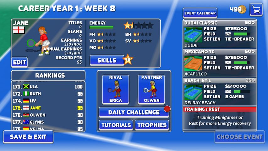 Screenshot 6: Tennis Champs FREE