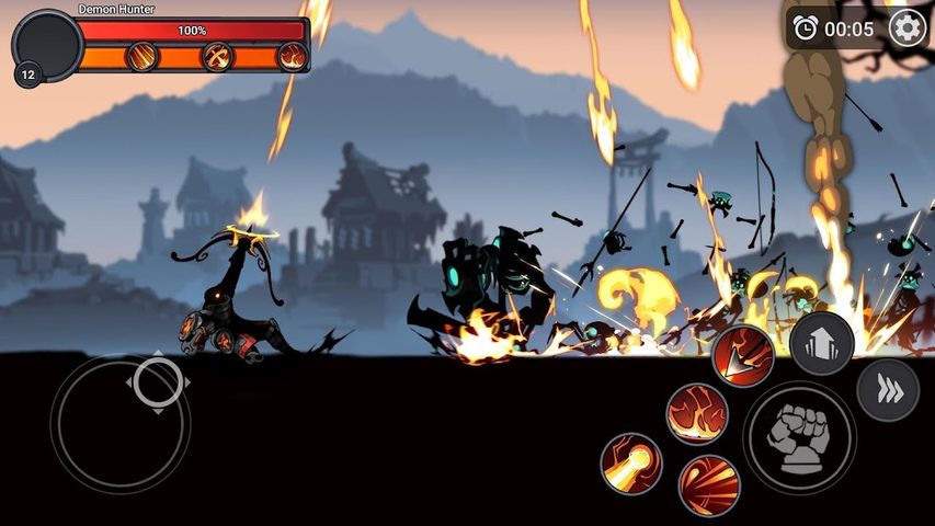 Скриншот 1: Stickman Master: Теневой Ниндзя