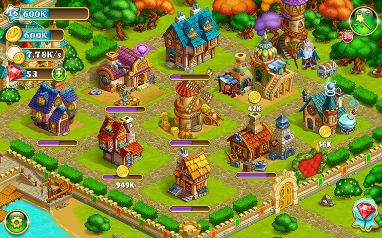 Screenshot 5: Idle Magic - Click Away City