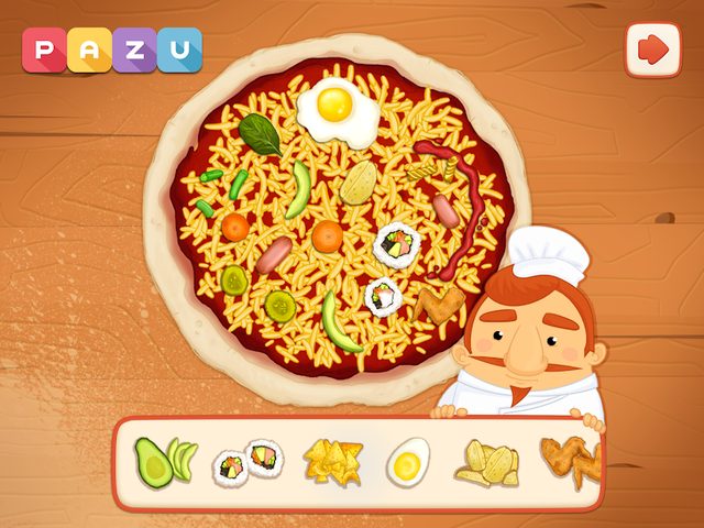 Captura 10: Diversión creando pizzas