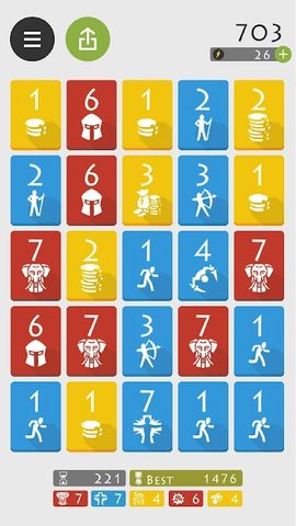 Screenshot 1: Levels - Addictive Puzzle Game