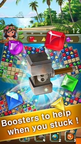 Screenshot 4: Paradise Jewel: Match 3 Puzzle