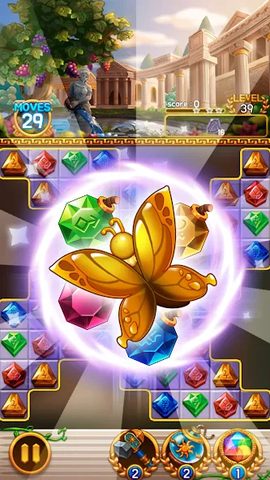 Screenshot 11: Jewel Athena: Match 3 blast
