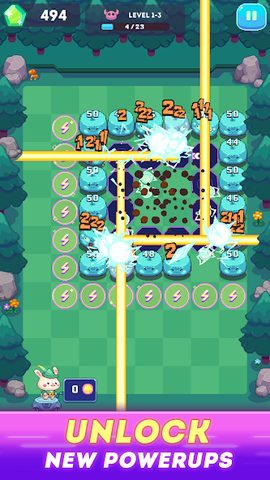 Screenshot 10: Rabbit Island - Brick Crusher