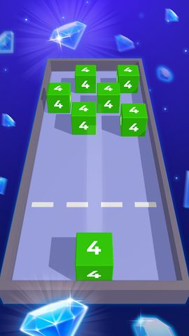 Скриншот 24: Chain Cube 2048: 3D Слияние