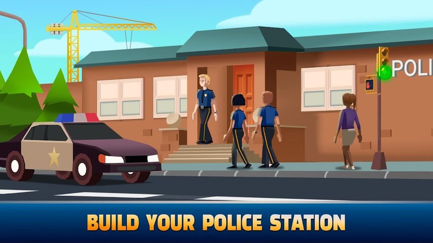 Screenshot 1: Idle Police Tycoon - Cops Game
