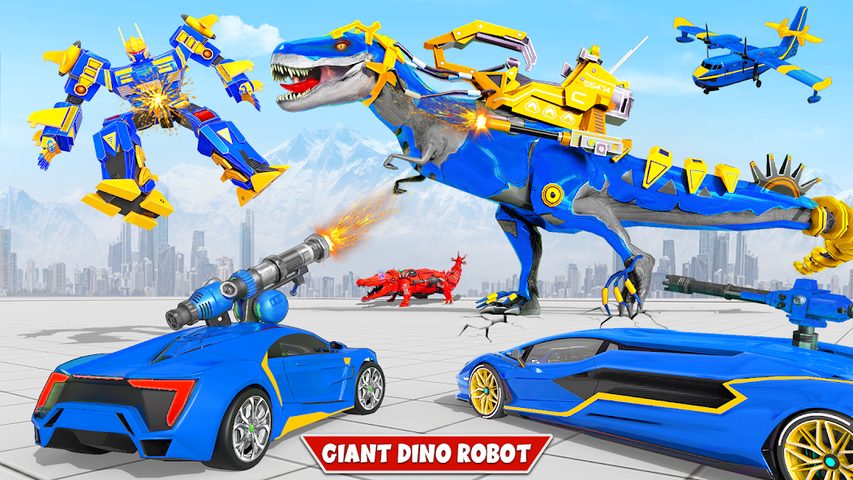 Screenshot 15: Dino Transform Robot Car Game