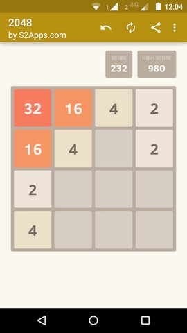 Screenshot 1: 2048 Classic