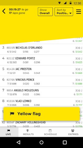 Screenshot 15: RaceHero Live Timing & Results