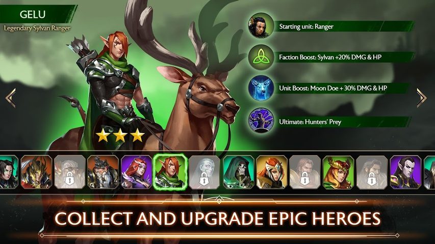 Screenshot 3: Might & Magic: Chess Royale -