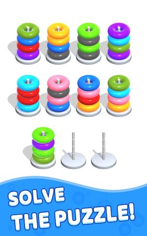 Screenshot 19: Color Hoop Stack - Sort Puzzle